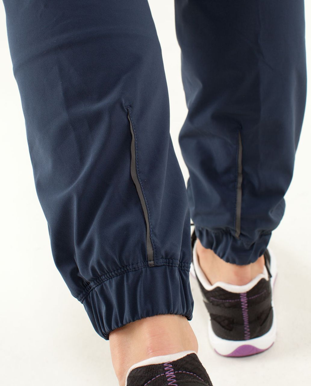 Lululemon Track To Reality Pant - Inkwell / Pow Stripe Split Pea