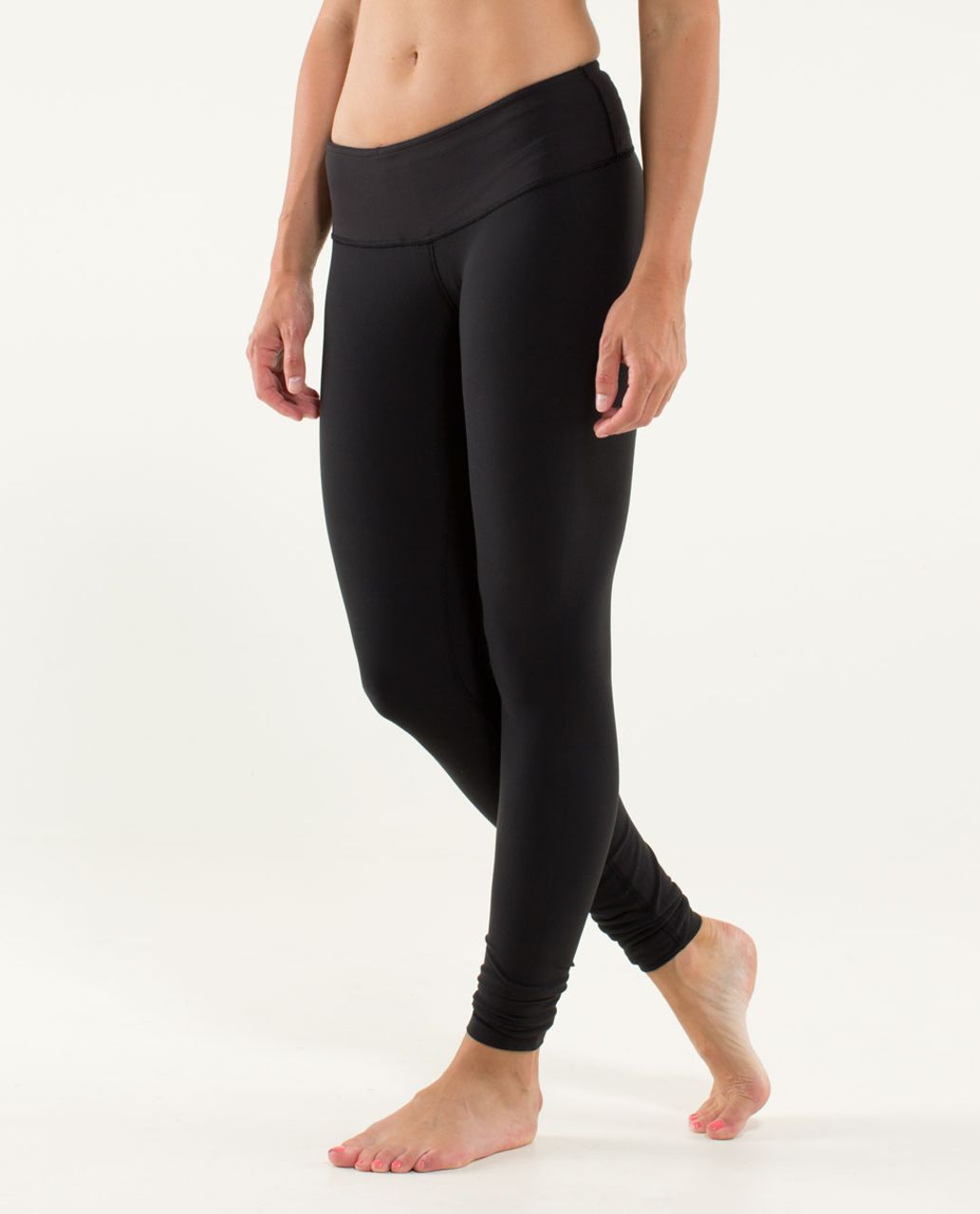 Lululemon Wunder Under Pant - Black / Quilt 06 Fall 2013