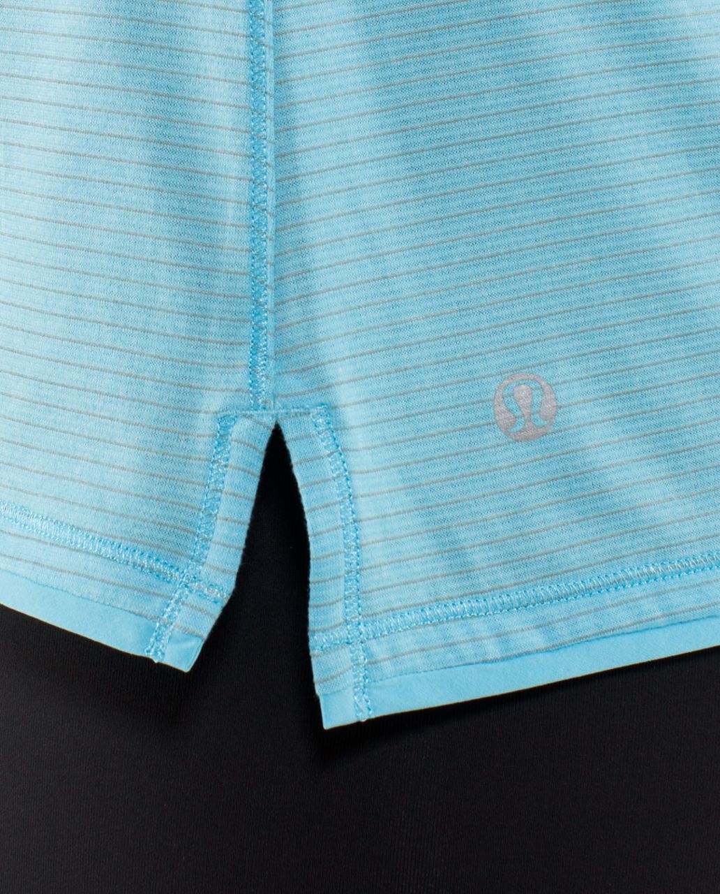 Lululemon Race Me Short Sleeve - Heathered Blue Moon