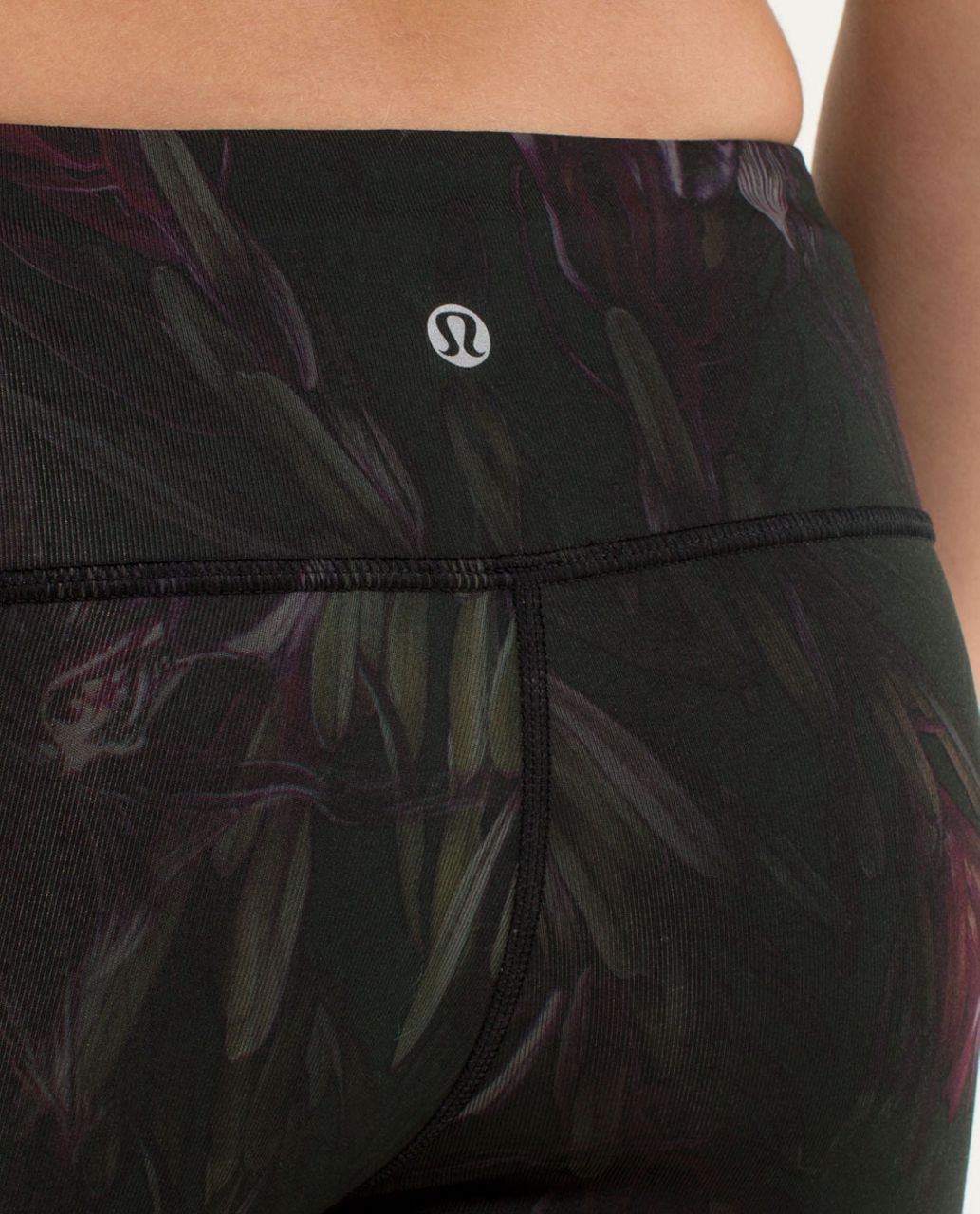 Lululemon Wunder Under Pant - Midnight Iris Multi / Black