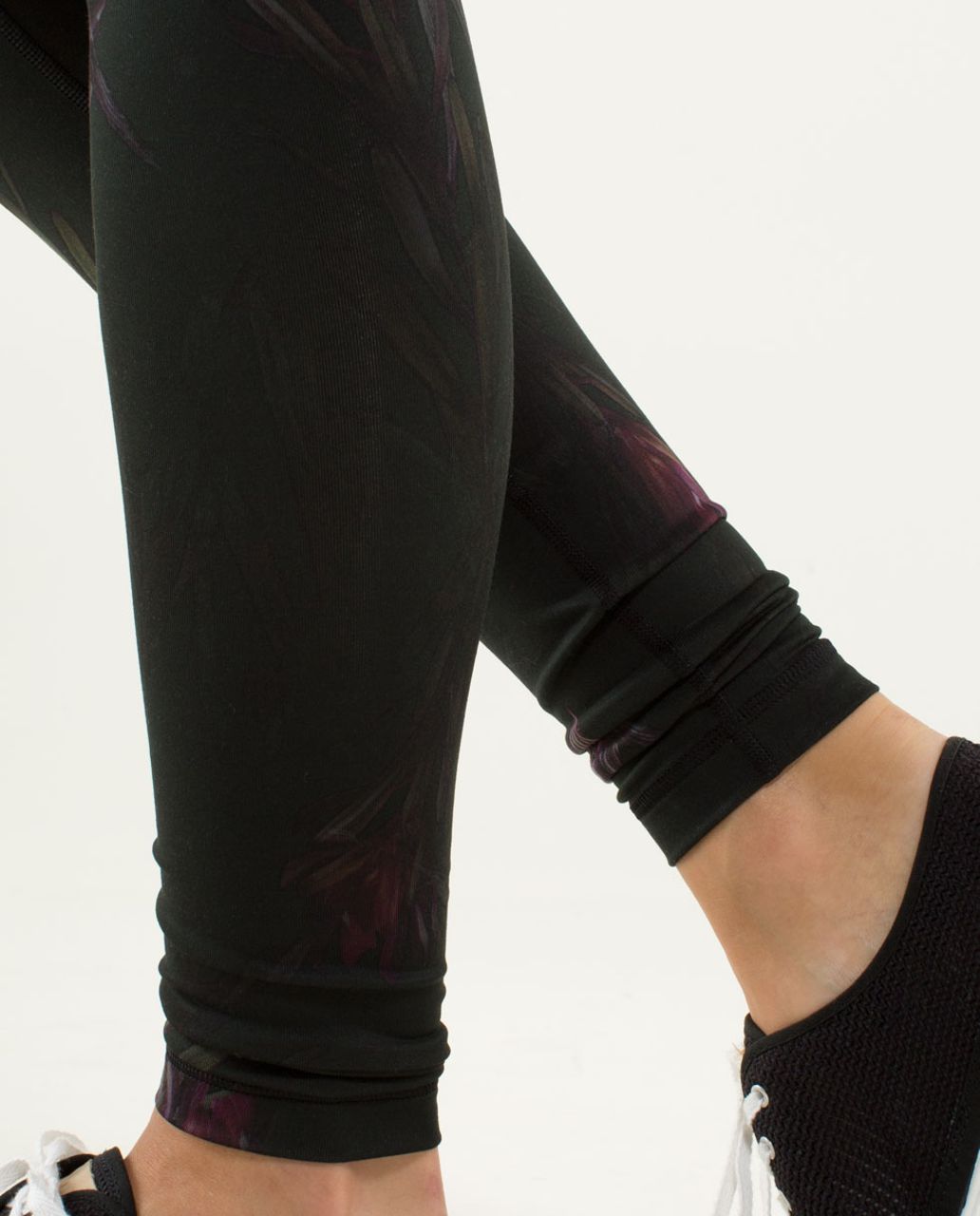 Lululemon Wunder Under Pant - Midnight Iris Multi / Black