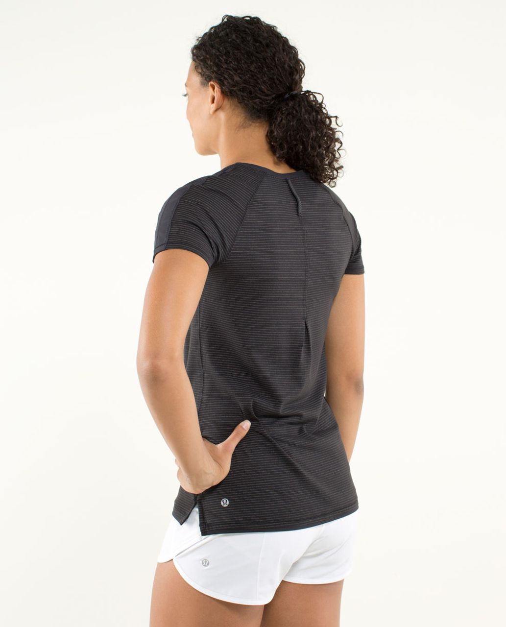 Lululemon Race Me Short Sleeve - Black