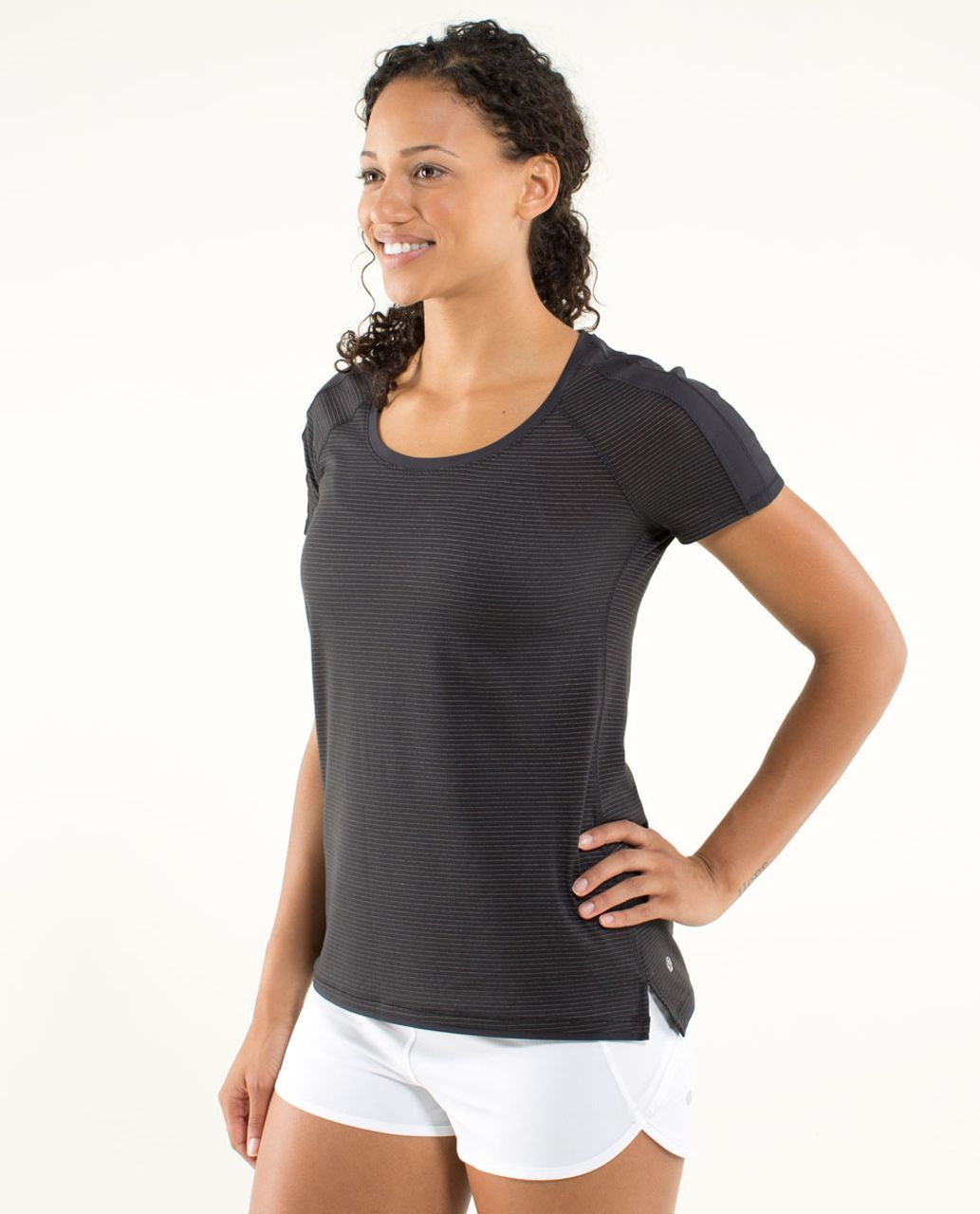 Lululemon Race Me Short Sleeve - Black