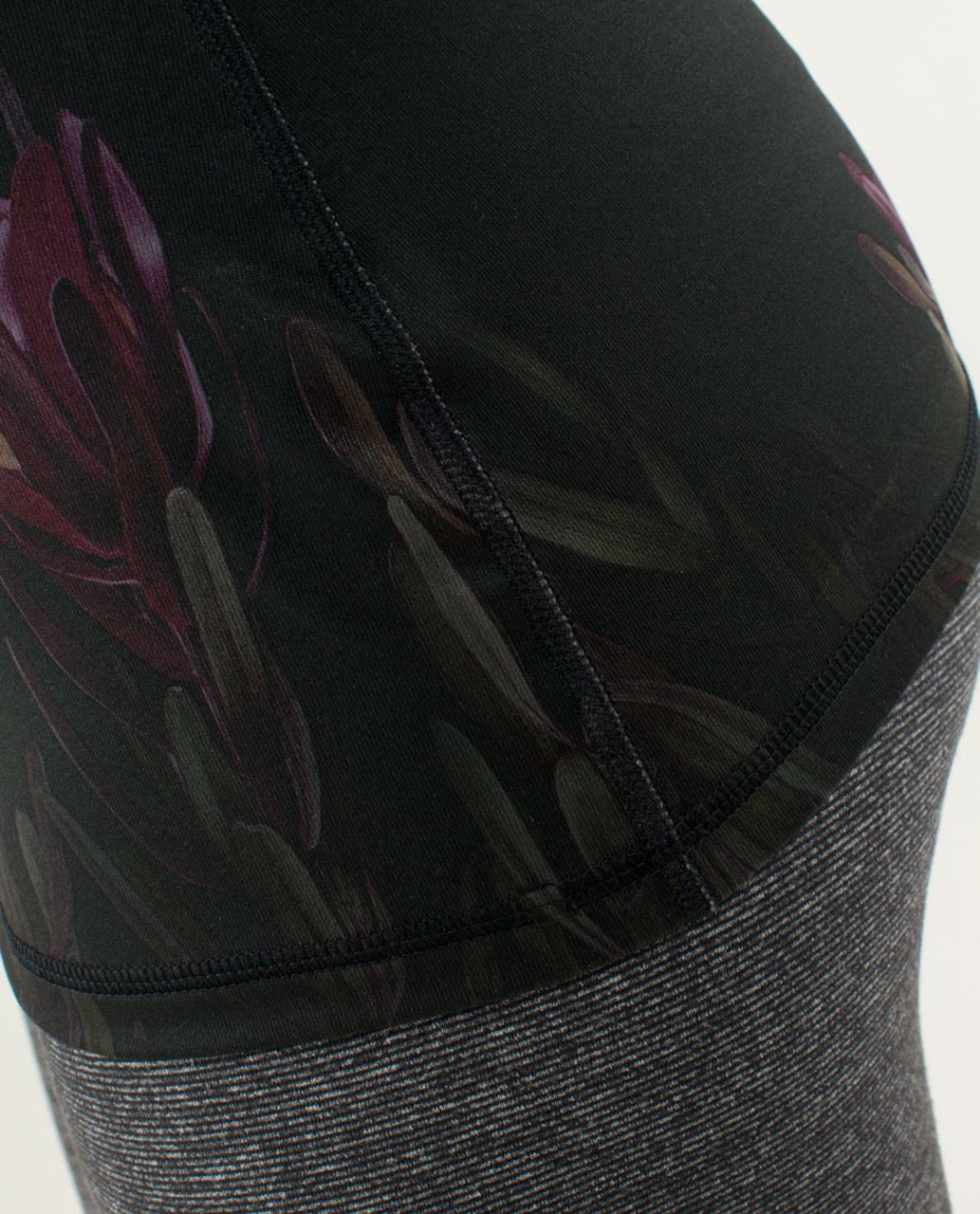 Lululemon Power Y Tank *Luon Light - Midnight Iris Multi / Black