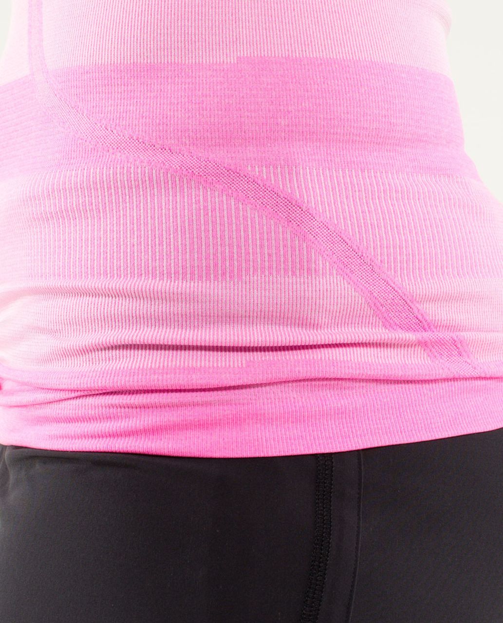 Lululemon Run:  Swiftly Tech Short Sleeve - Heathered Raspberry Glo Light