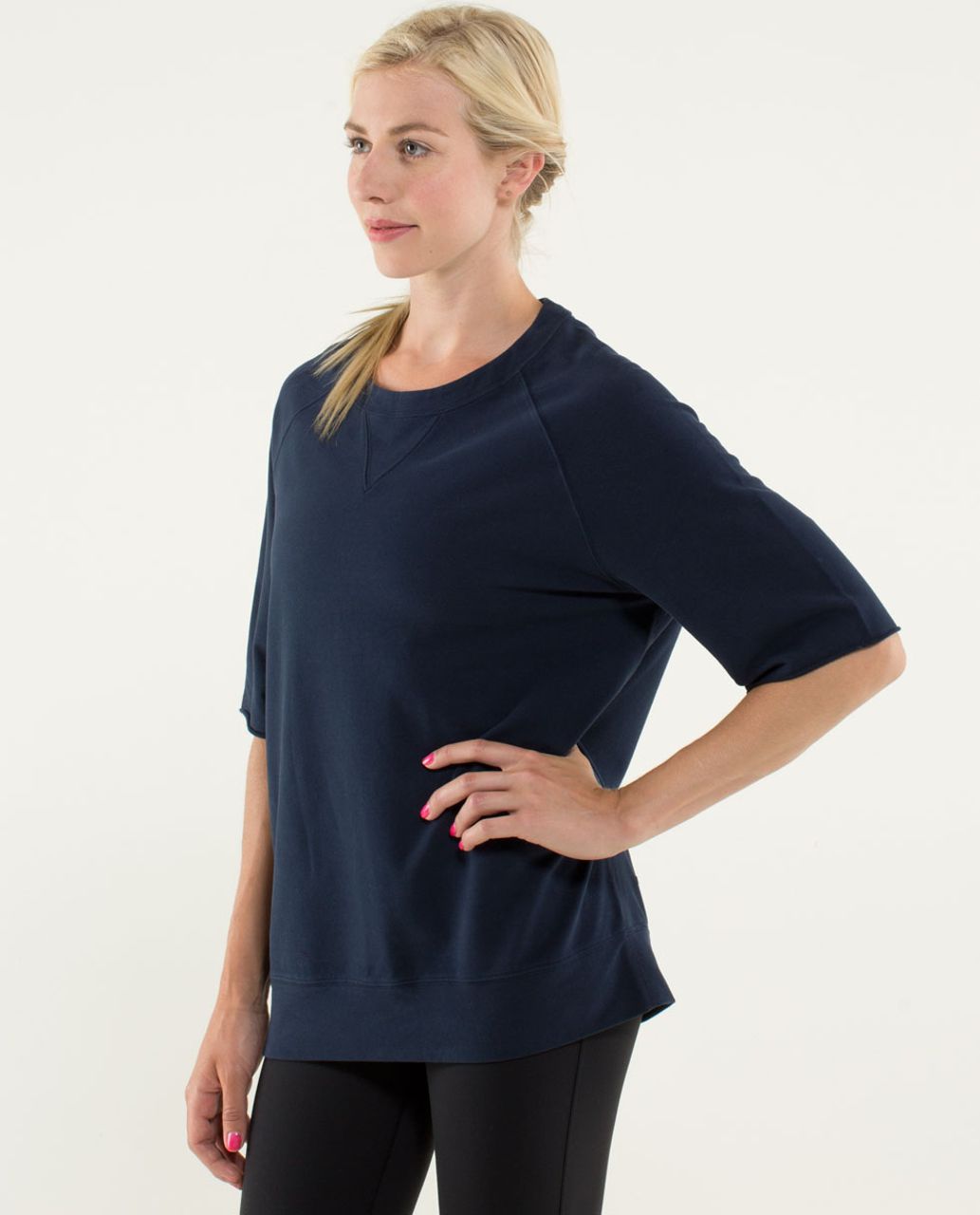 Lululemon Half Cut Pullover - Inkwell