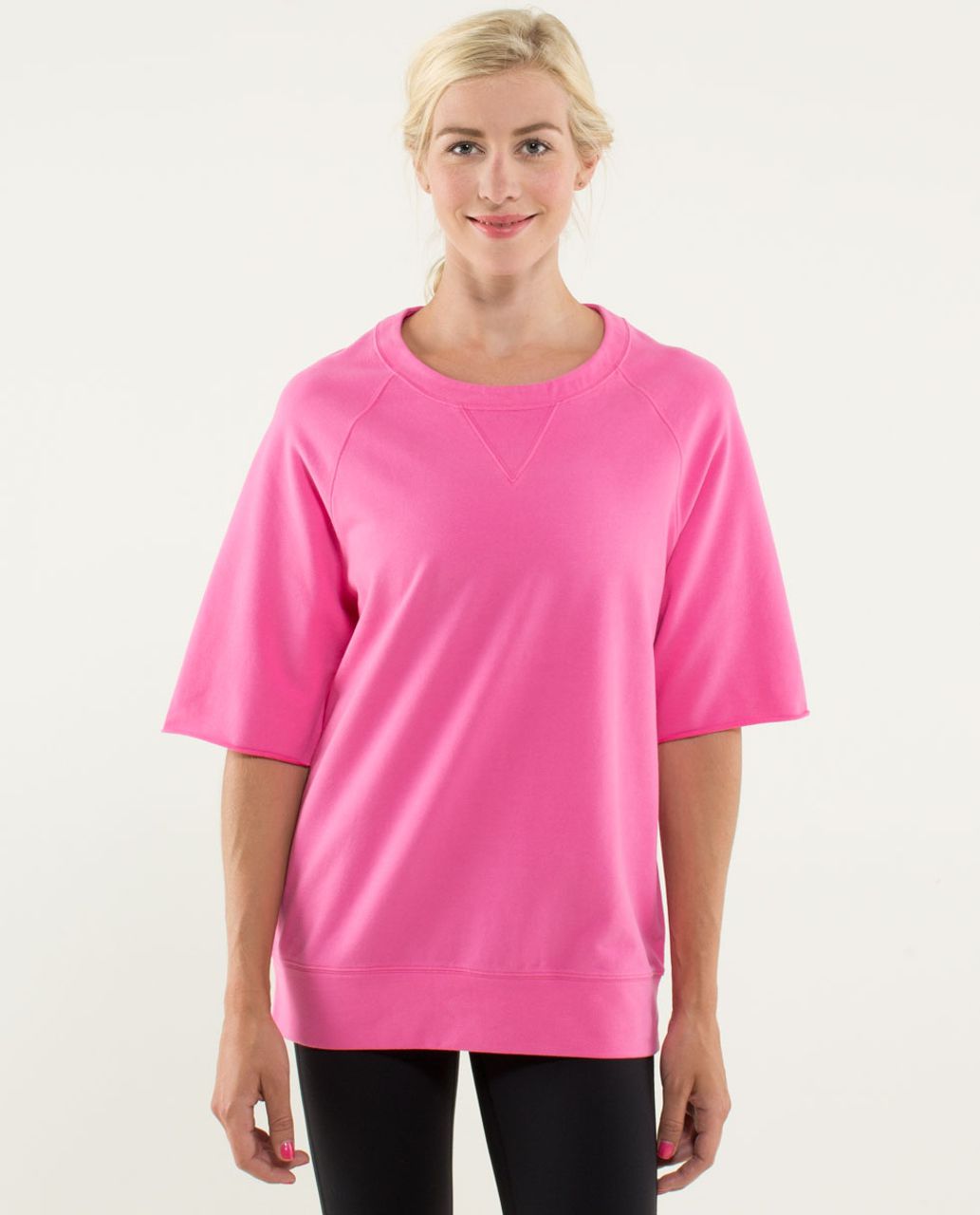 Lululemon Half Cut Pullover - Afterglo