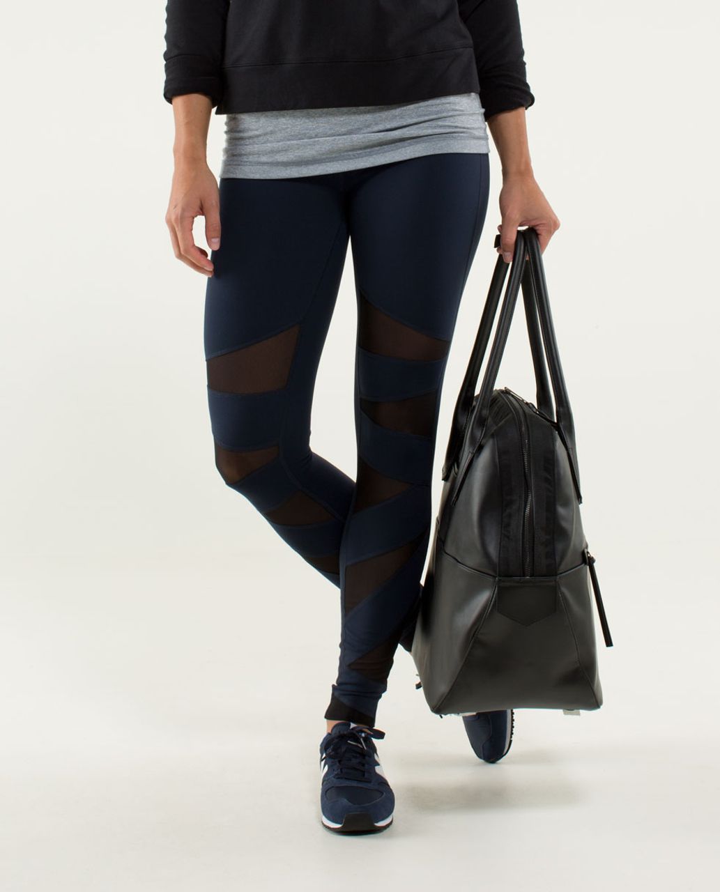 Lululemon Tech Mesh Tight - Inkwell / Black