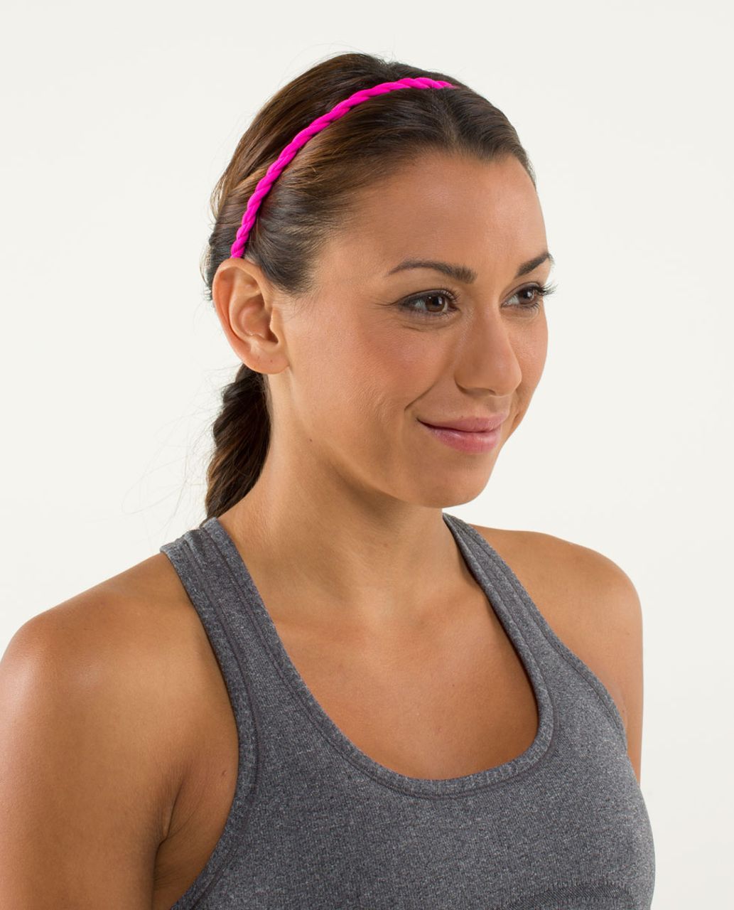 Lululemon Charming Twist Headband - Raspberry Glo Light