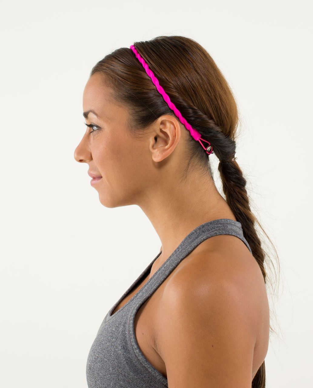 Lululemon Charming Twist Headband - Raspberry Glo Light