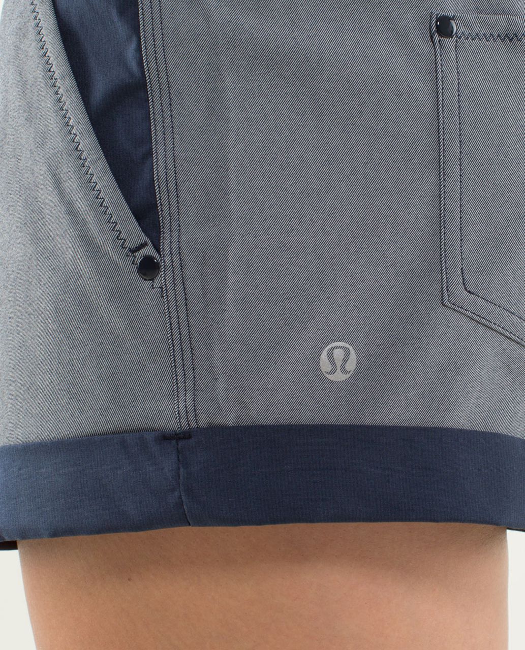 Lululemon Play All Day Short - Inkwell / White