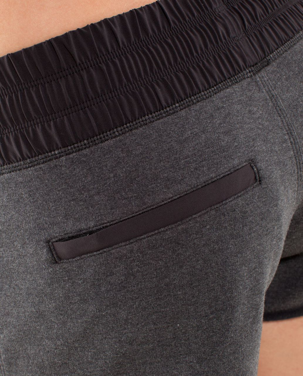 Lululemon Blissed Out Short II - Heathered Black / Black / Black