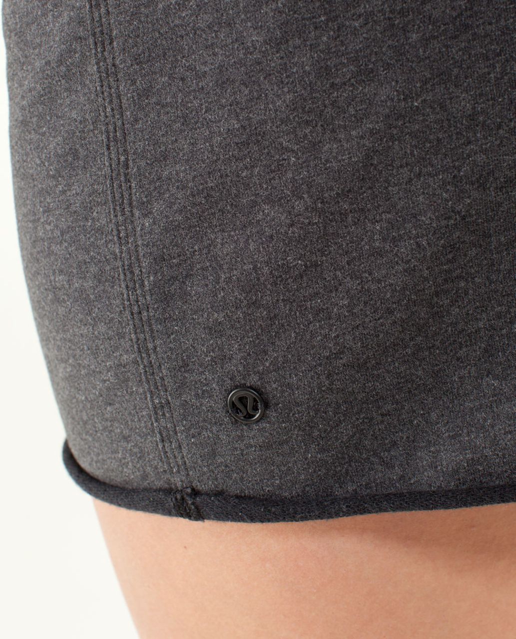 Lululemon Blissed Out Short II - Heathered Black / Black / Black