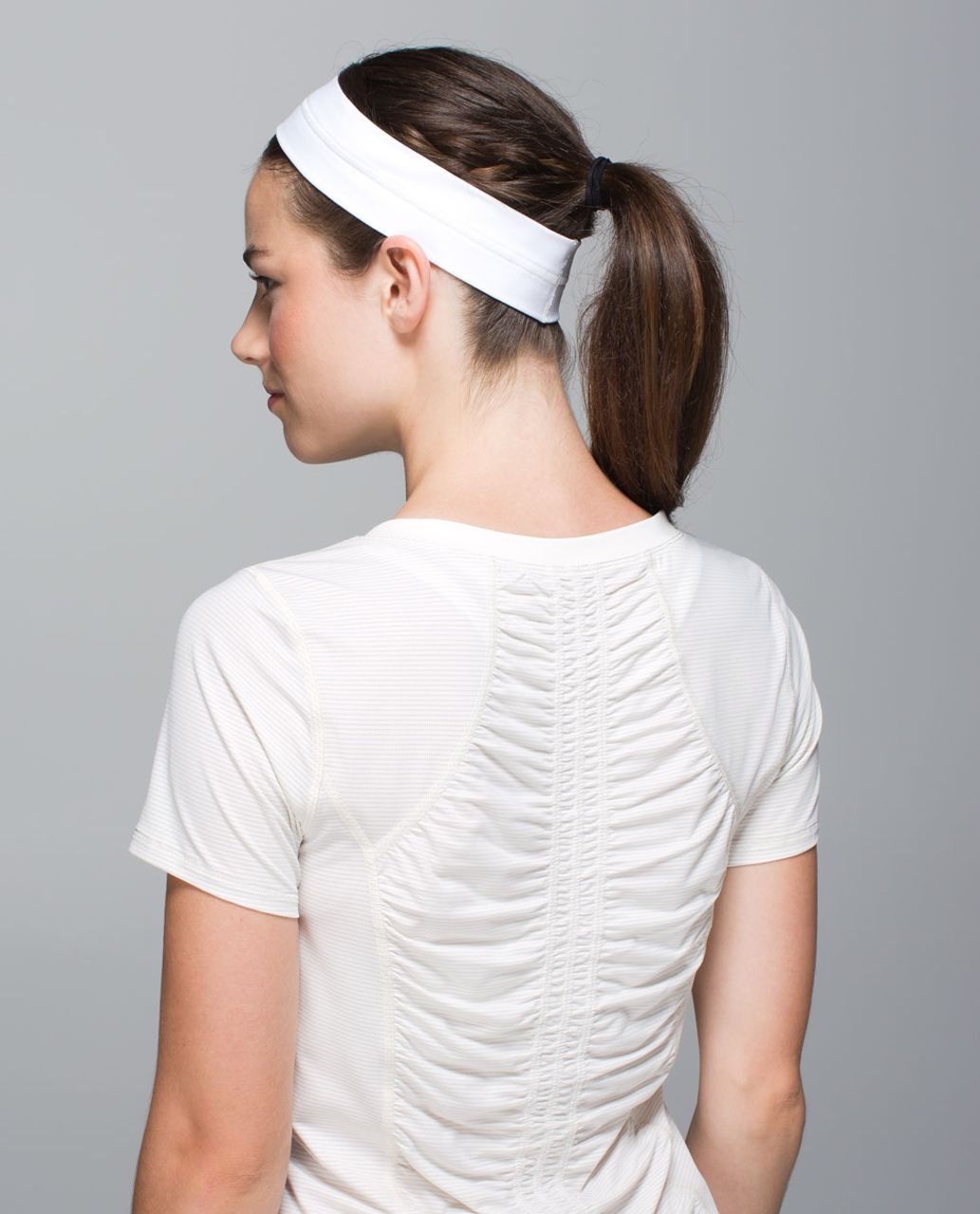 Lululemon Fly Away Tamer Headband - White