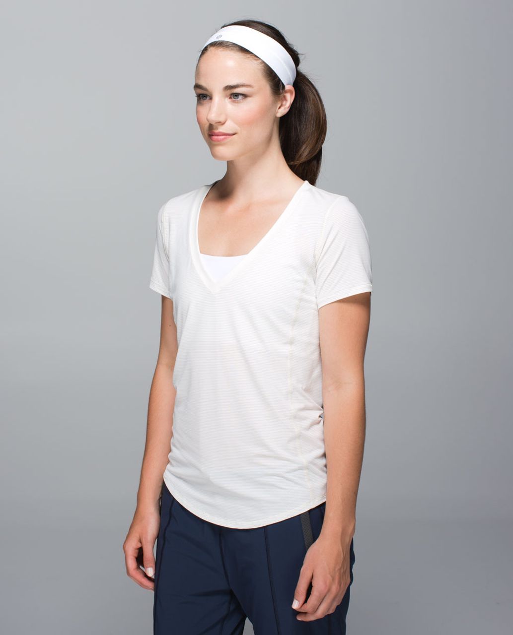 Lululemon Fly Away Tamer Headband - White