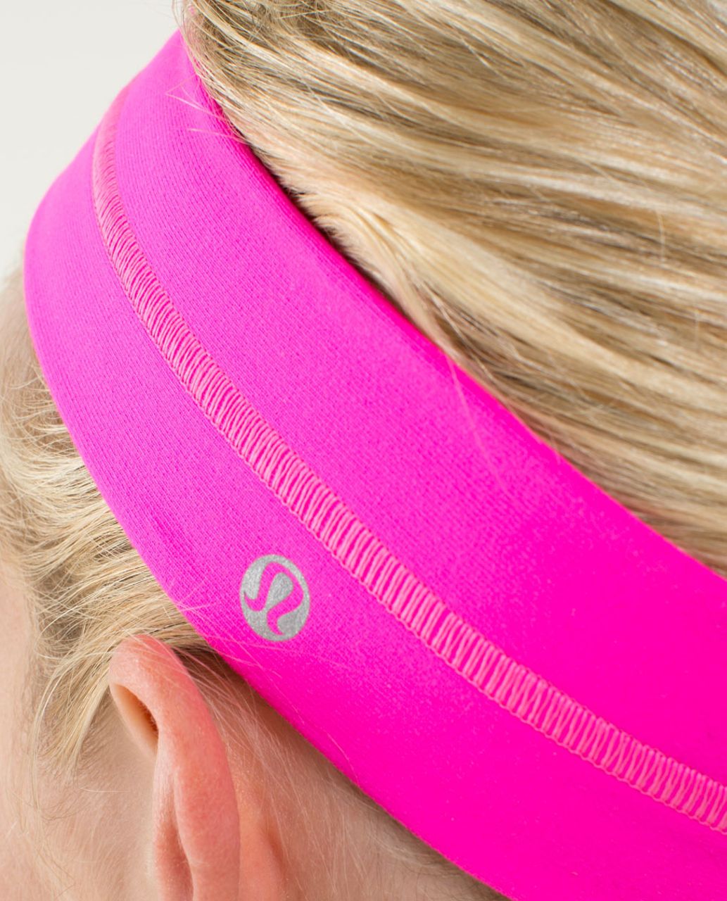 Lululemon Fly Away Tamer Headband - Raspberry Glo Light