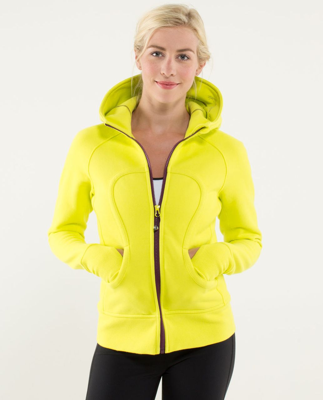 Lululemon Scuba Hoodie *Stretch (Lined Hood) - Split Pea