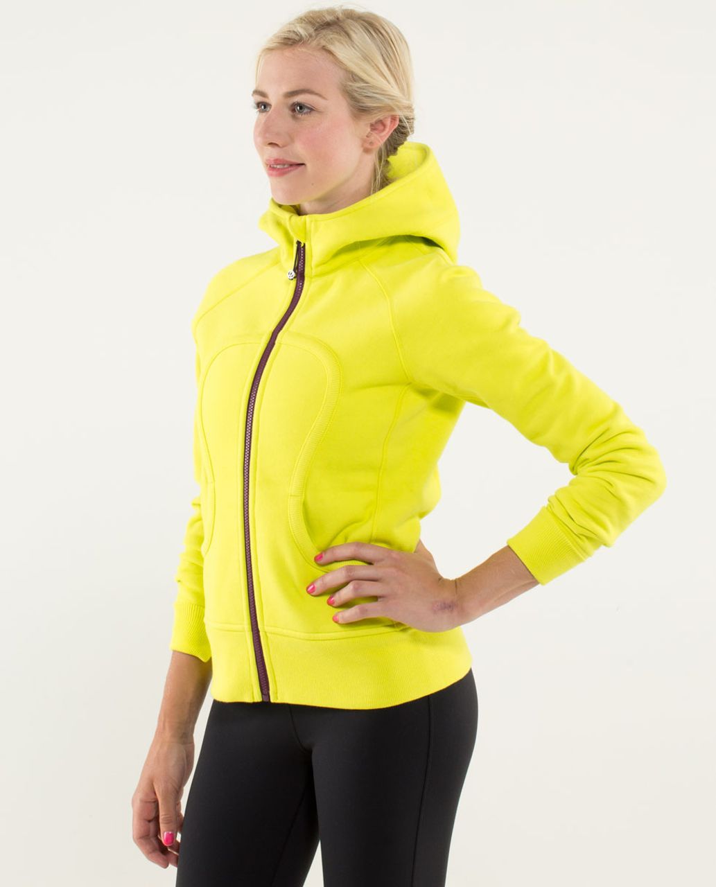 Lululemon Scuba Hoodie *Stretch (Lined Hood) - Split Pea