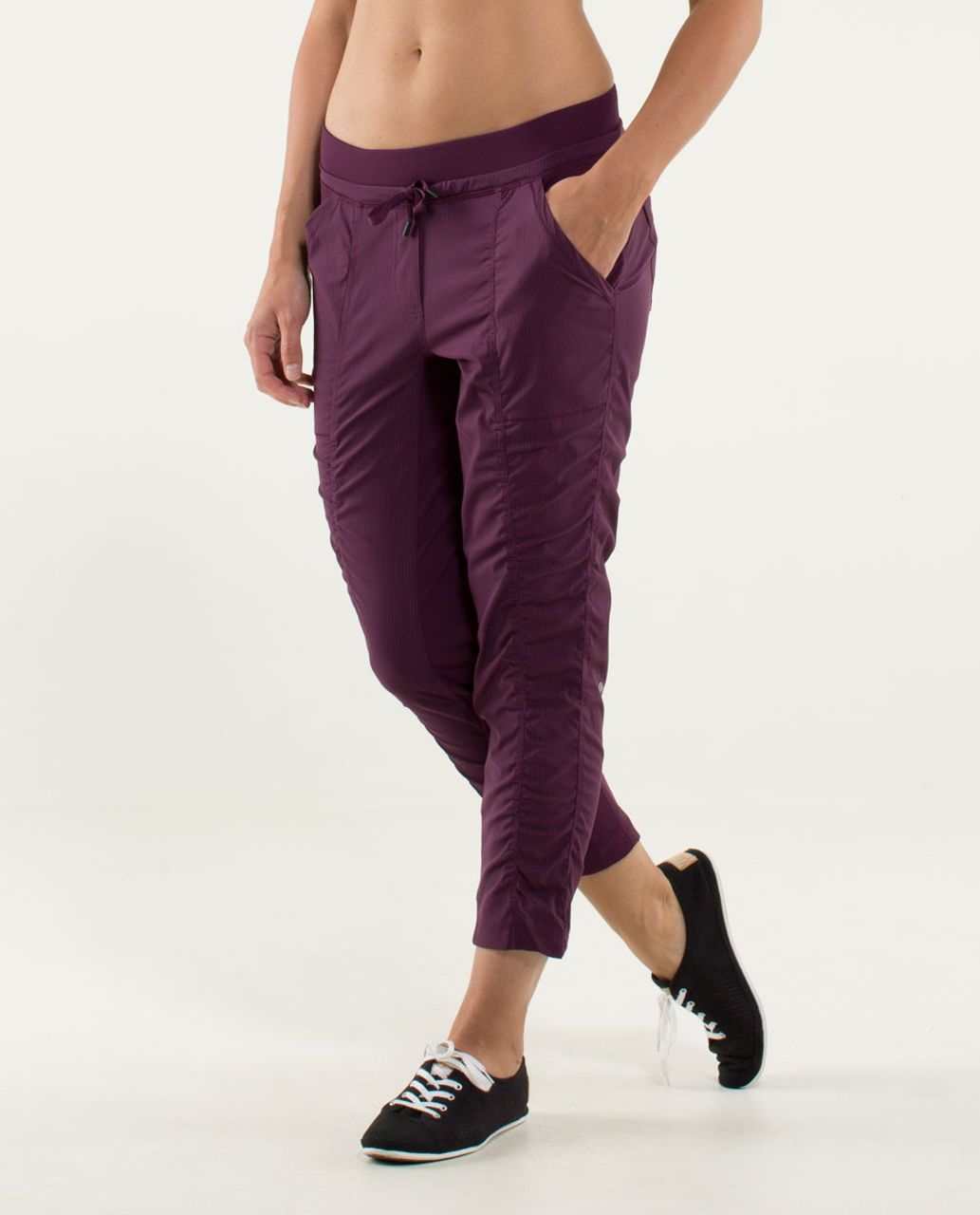 Lululemon Street To Studio Crop *No Liner - Plum