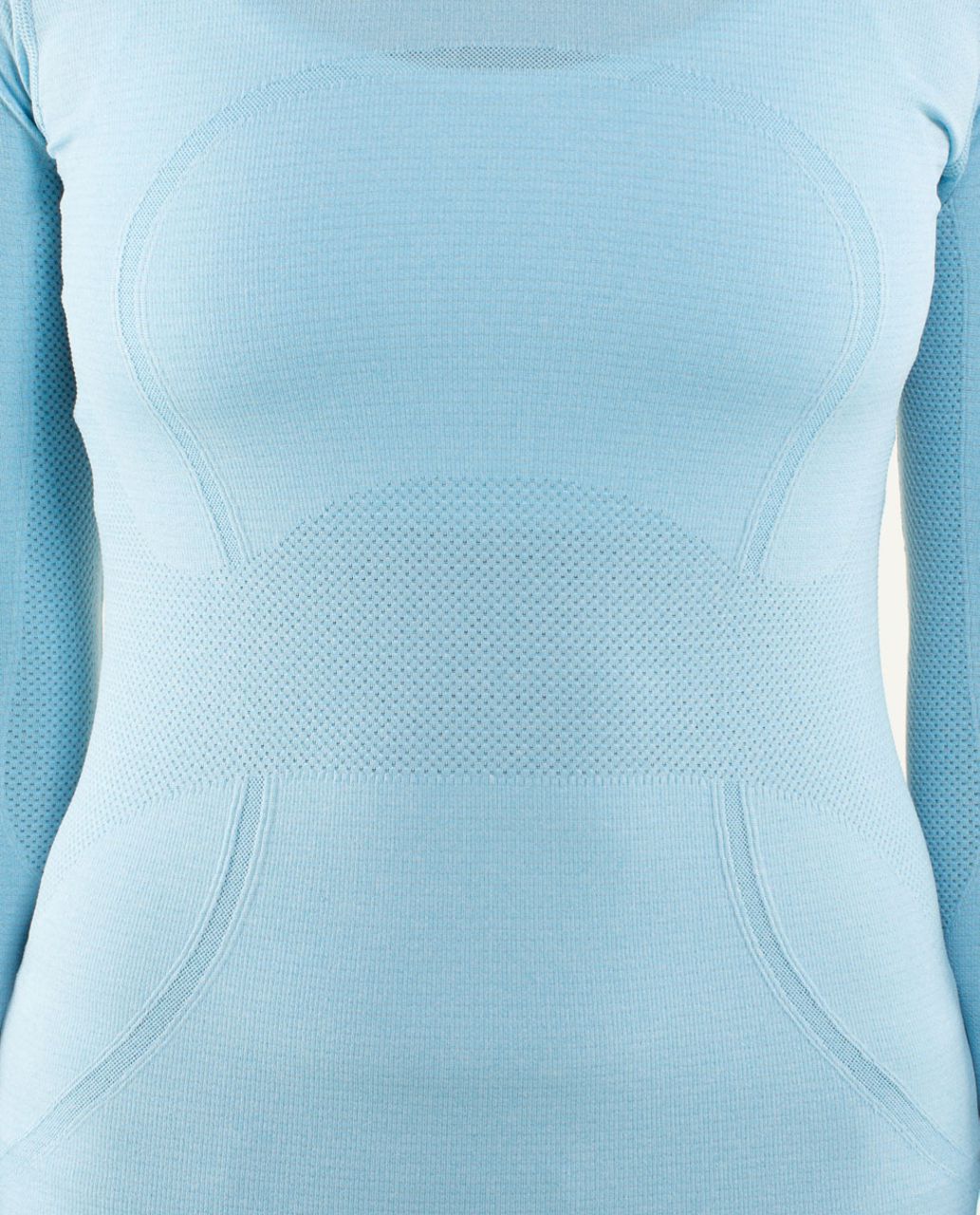 Lululemon Run:  Swiftly Tech Long Sleeve - Heathered Blue Moon