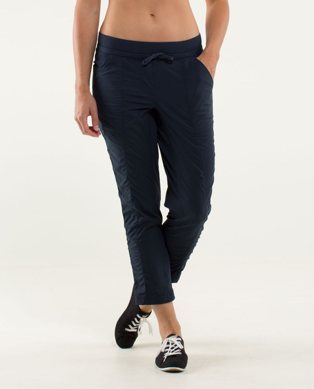 Lululemon Street To Studio Crop *No Liner - Black - lulu fanatics