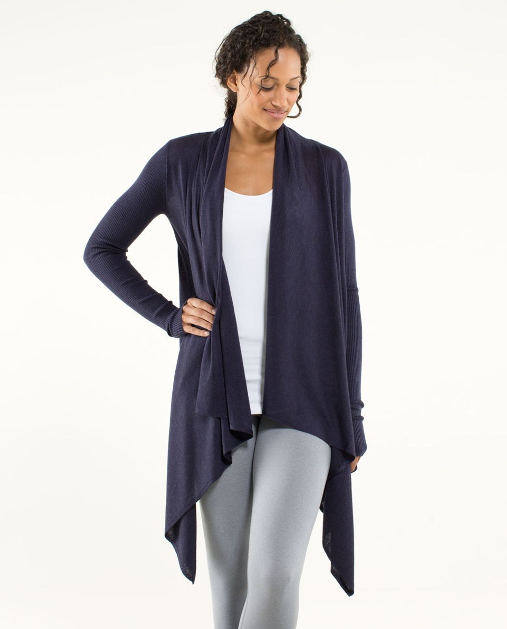 lululemon black cardigan