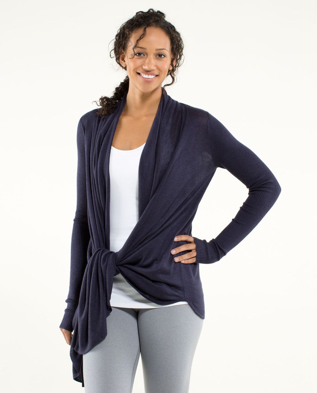 Lululemon Universal Wrap - Heathered Black Swan