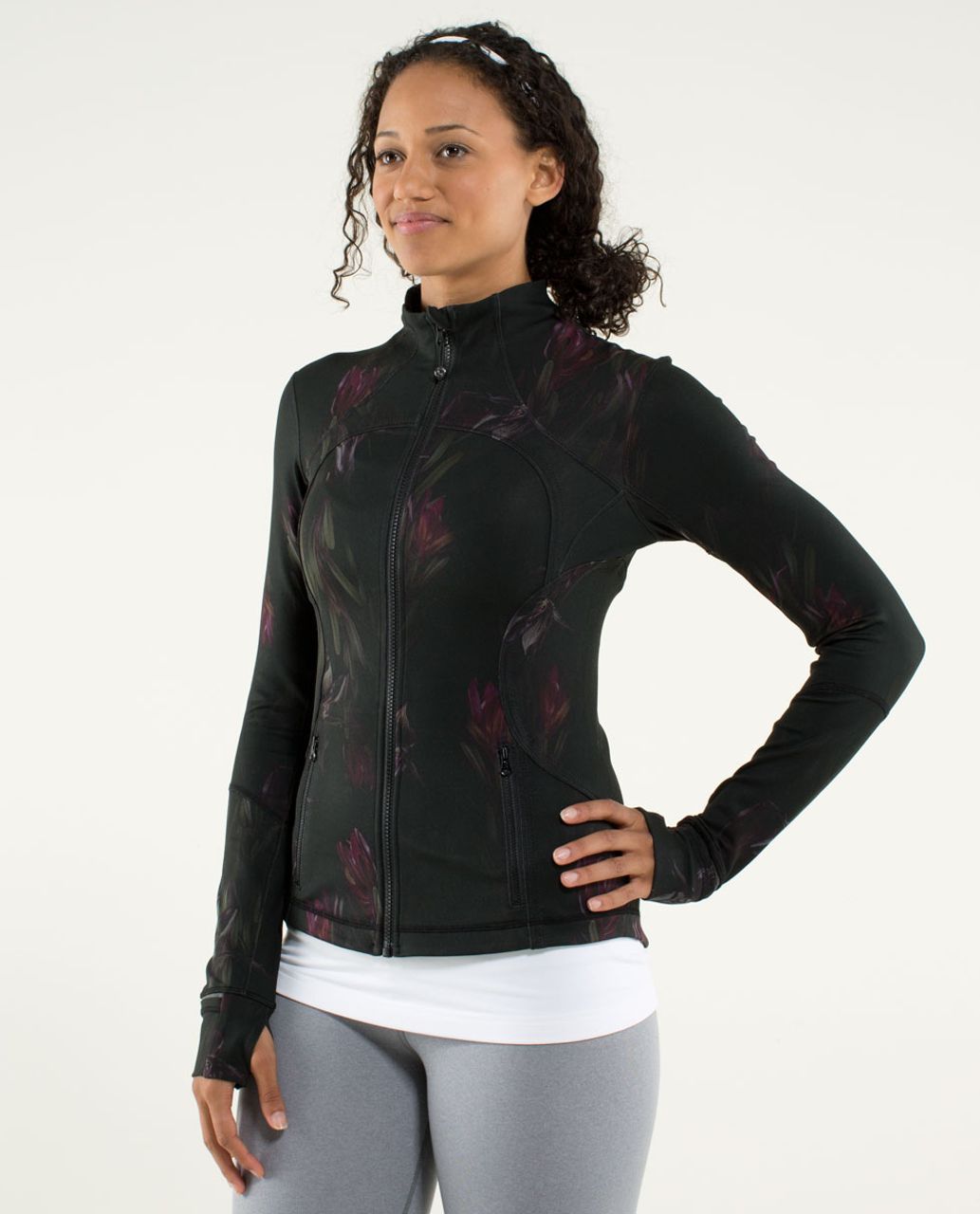 Lululemon Forme Jacket *Cuffins - Midnight Iris Multi