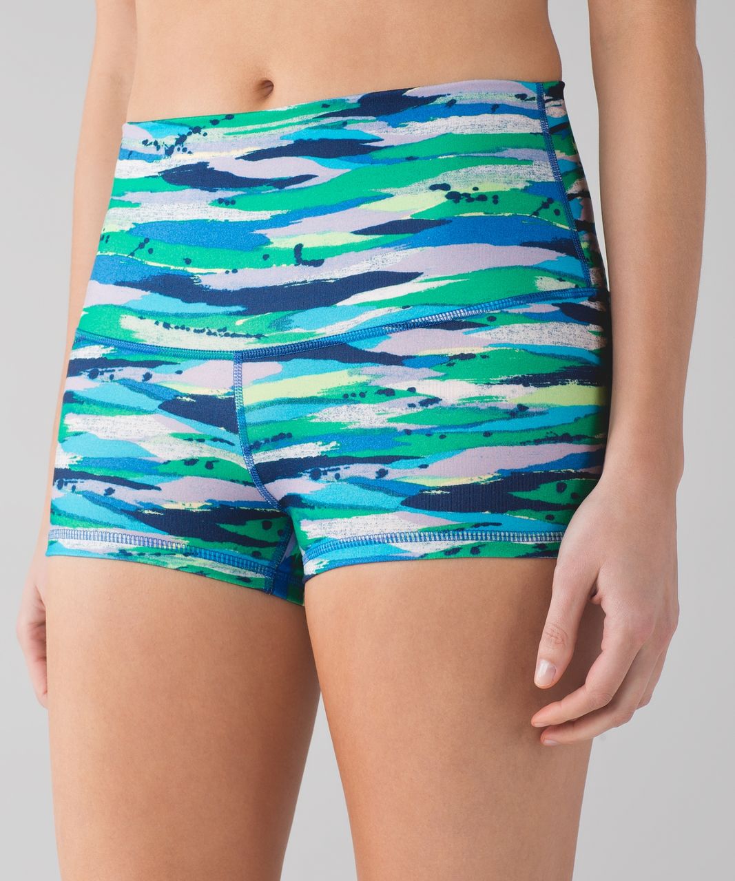 Lululemon Boogie Short (Roll Down) *Full-On Luon - Seven Wonders Multi - lulu  fanatics