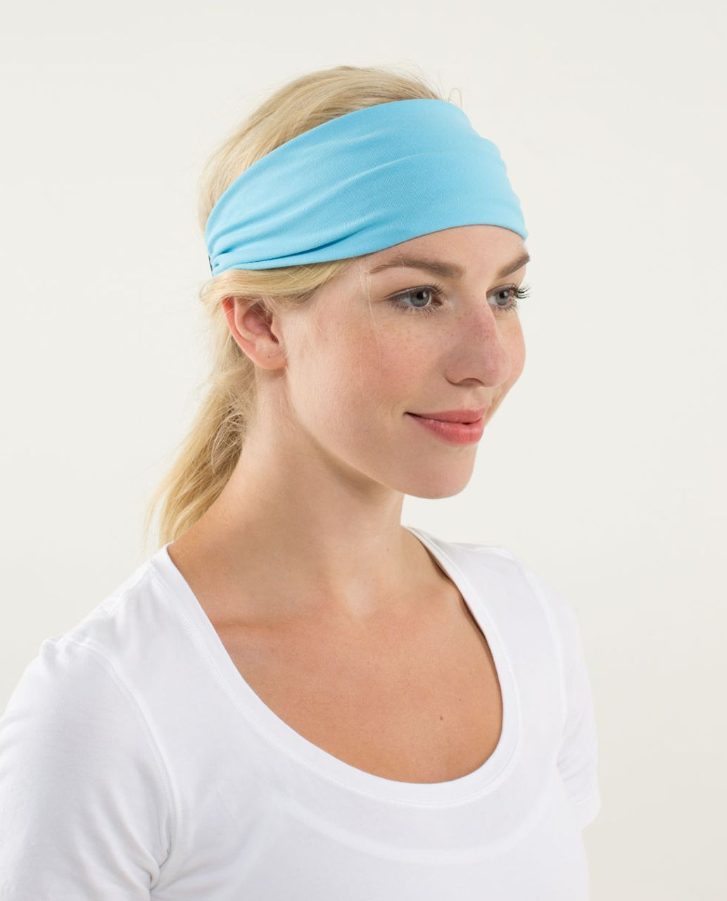 Lululemon Bang Buster Headband *Reversible - Blue Moon / Hyper Stripe Blue Moon