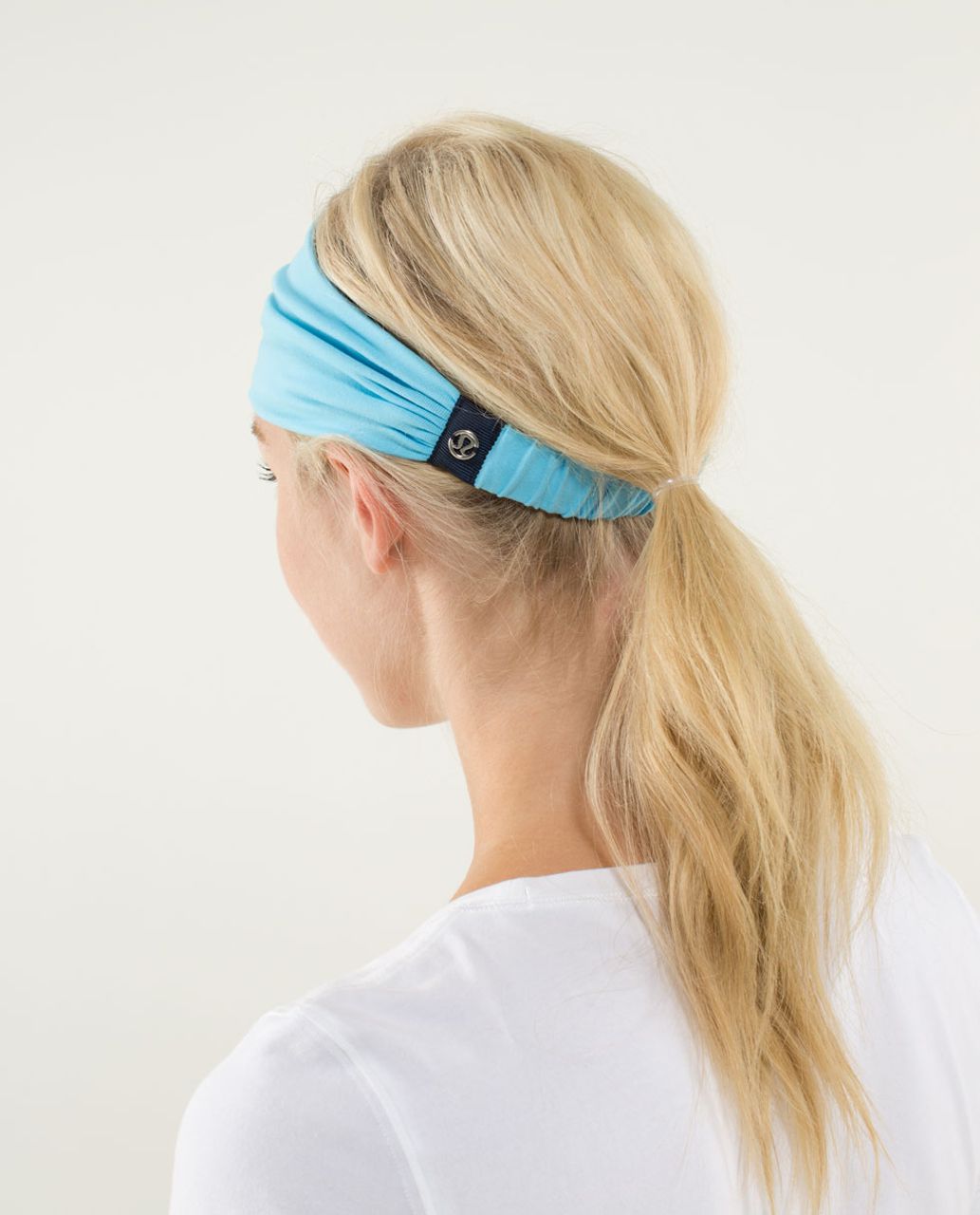 Lululemon Bang Buster Headband *Reversible - Blue Moon / Hyper Stripe Blue Moon