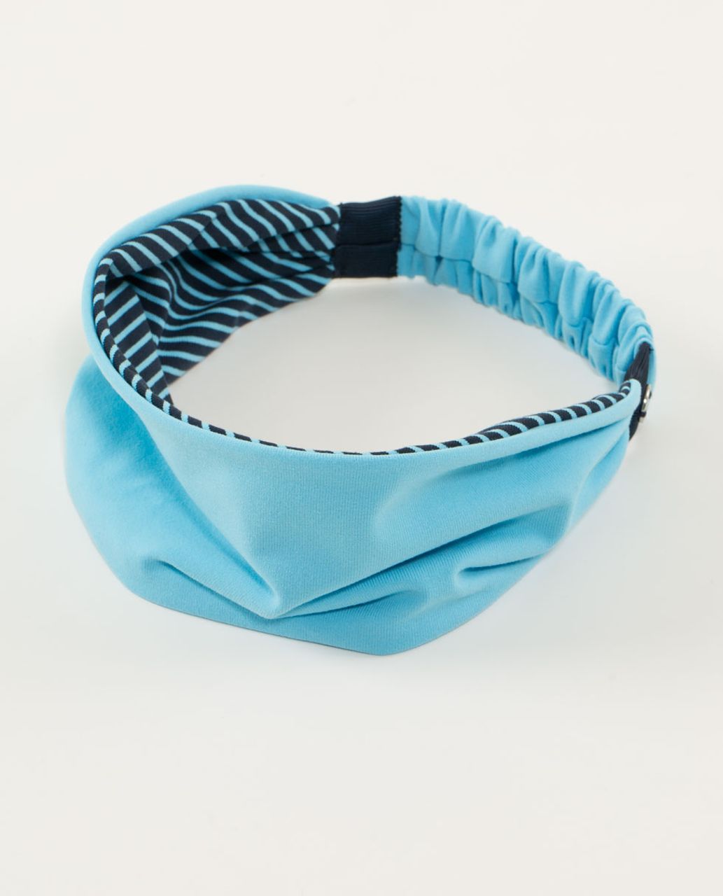 Lululemon Bang Buster Headband *Reversible - Blue Moon / Hyper Stripe Blue Moon