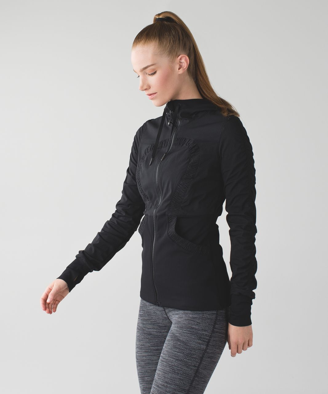 Lululemon Dance Studio Jacket III - Black (First Release) - lulu fanatics