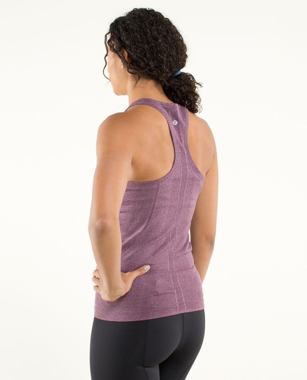 Lululemon Run:  Swiftly Tech Racerback - Heathered Plum