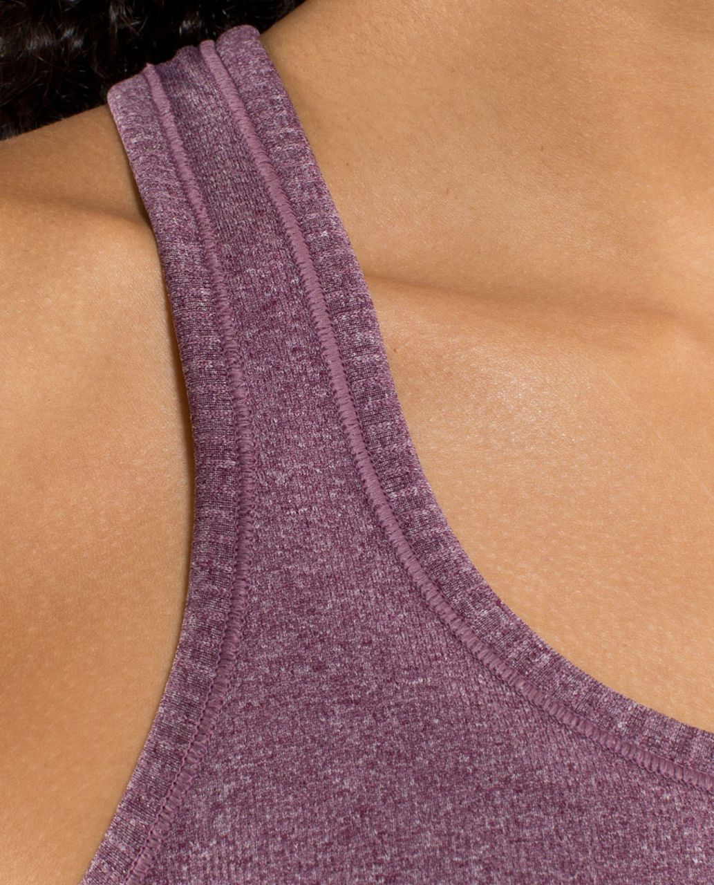 Lululemon Run:  Swiftly Tech Racerback - Heathered Plum