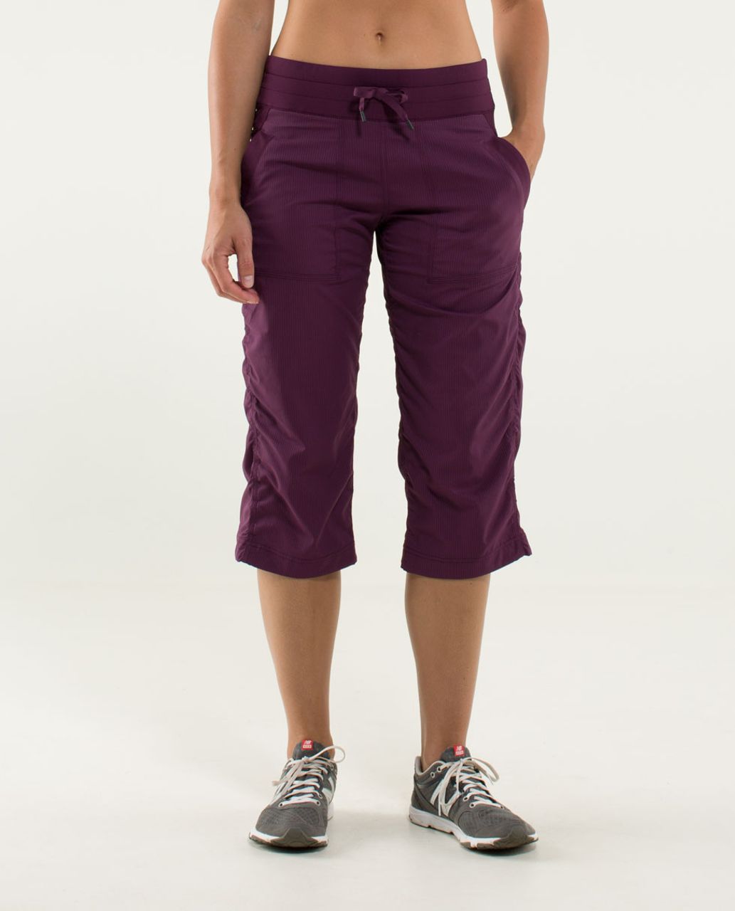 Lululemon Studio Crop *No Liner - Plum