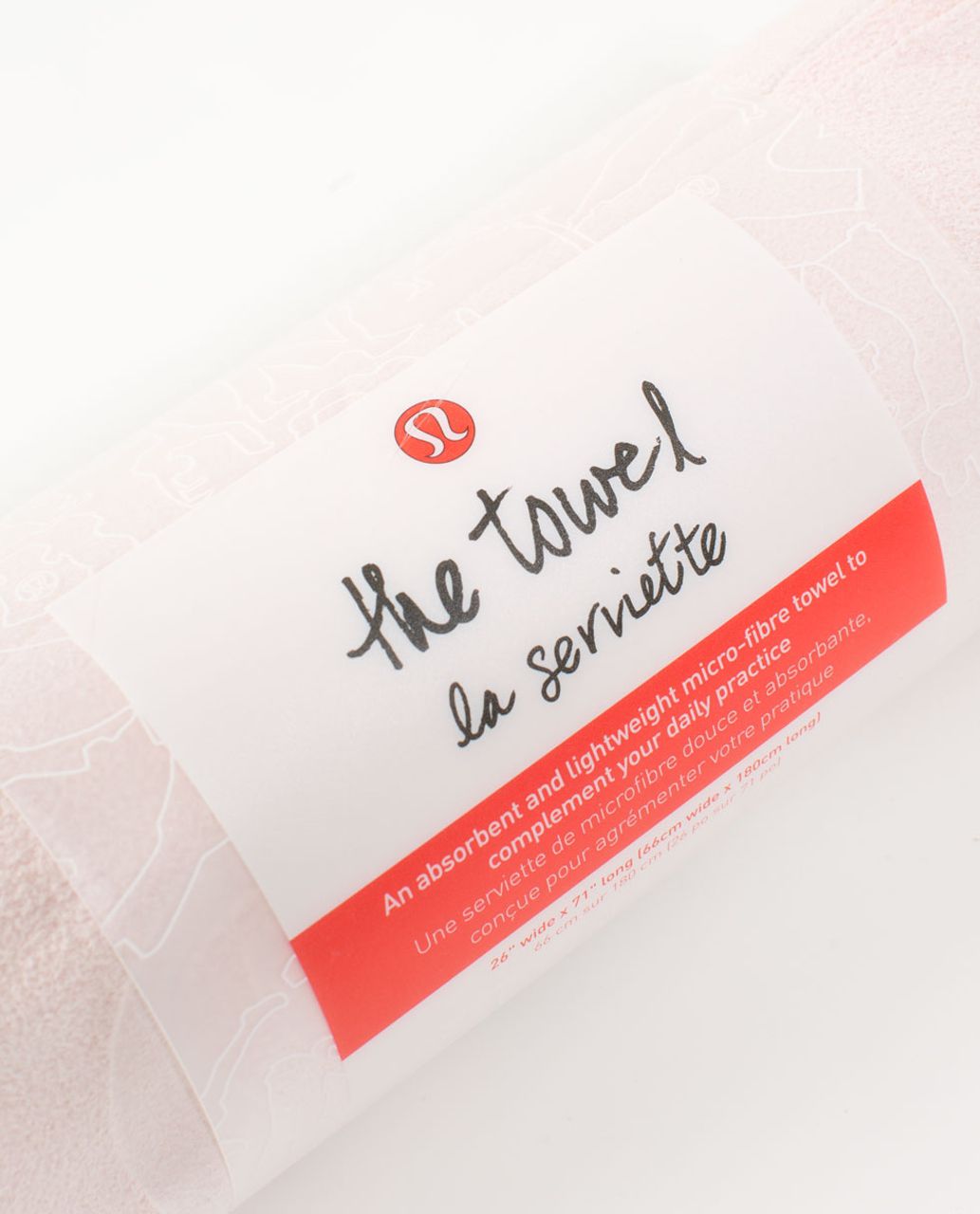 Lululemon The Towel - Pretty Pink