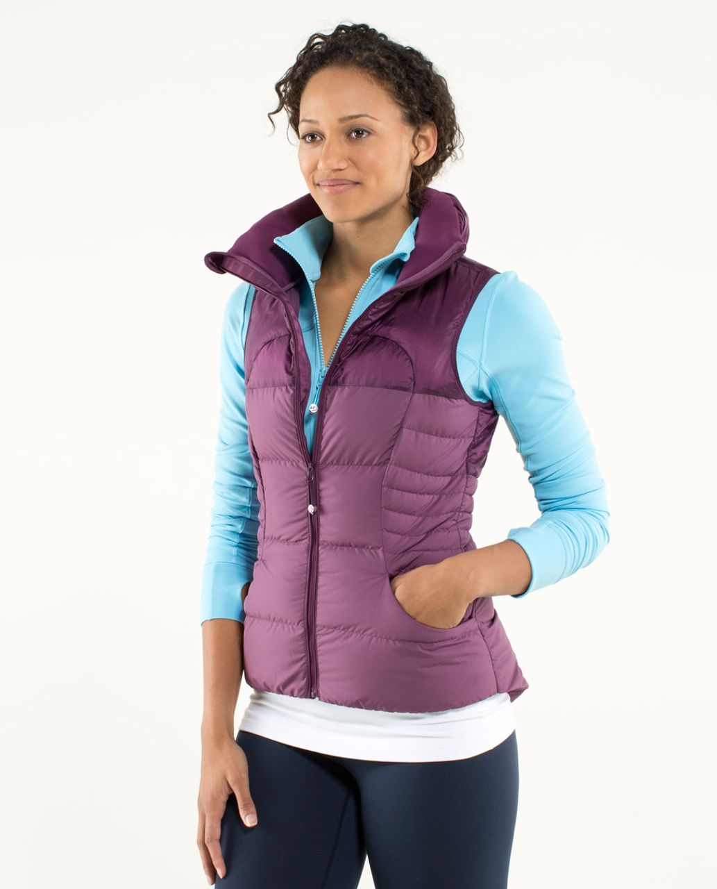 lululemon purple vest