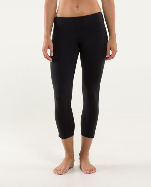 Lululemon Journey Crop - Black - lulu fanatics