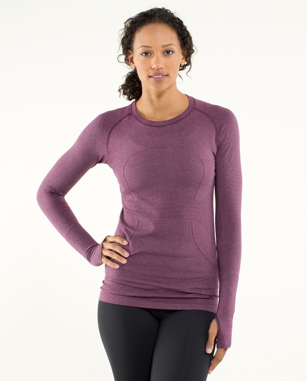 lululemon purple long sleeve top