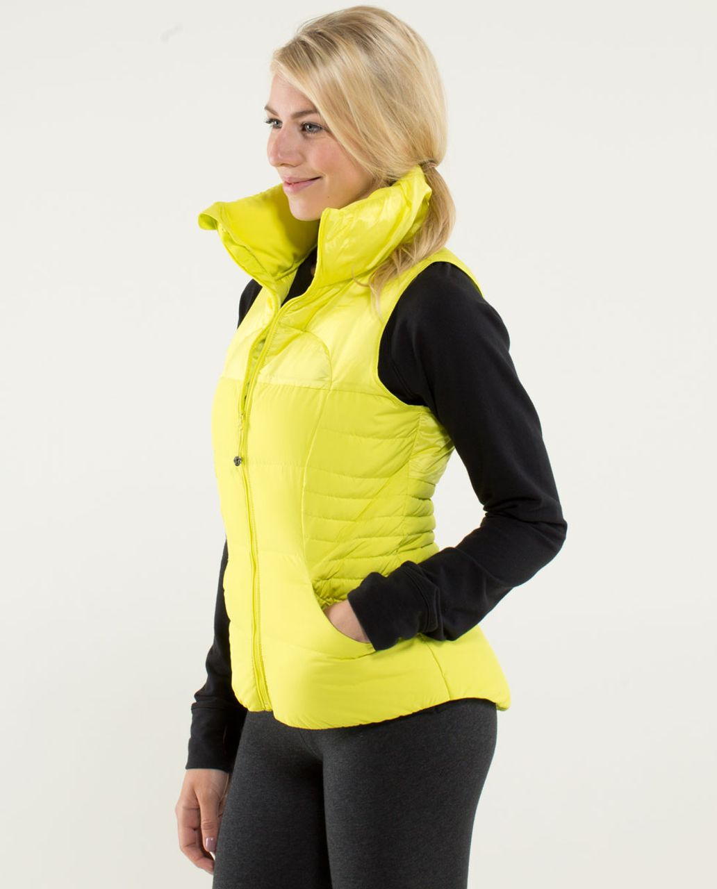 Lululemon Fluffin' Awesome Vest - Split Pea