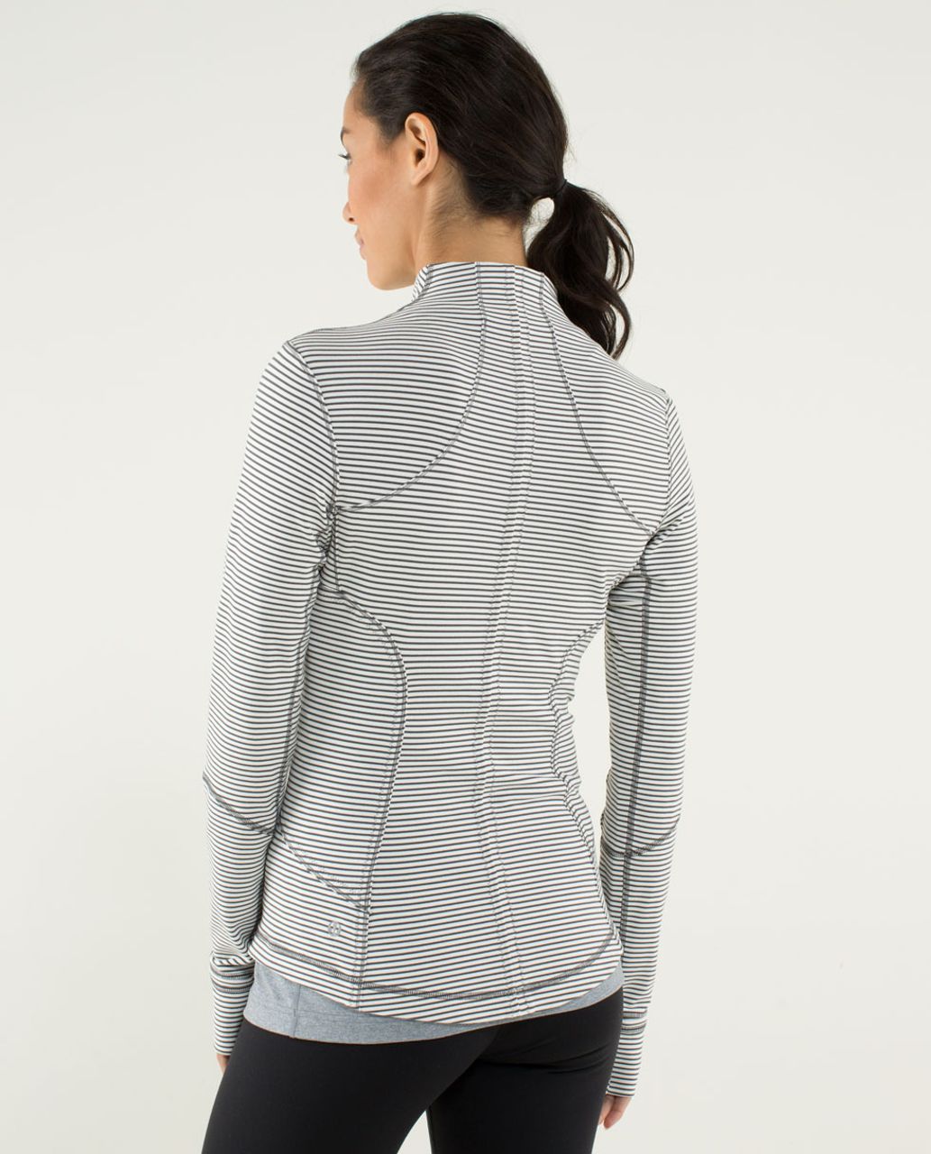 Lululemon Forme Jacket *Cuffins - Hyper Stripe Angel Wing