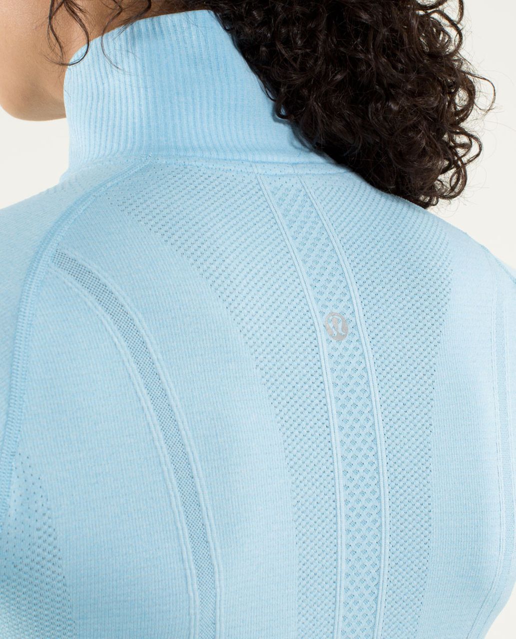 Lululemon Run:  Swiftly Tech 1/2 Zip - Heathered Blue Moon