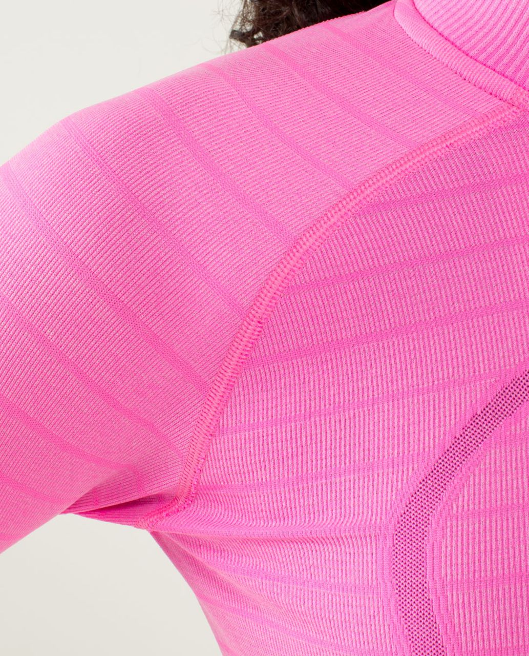 Lululemon Run:  Swiftly Tech 1/2 Zip - Heathered Raspberry Glo Light