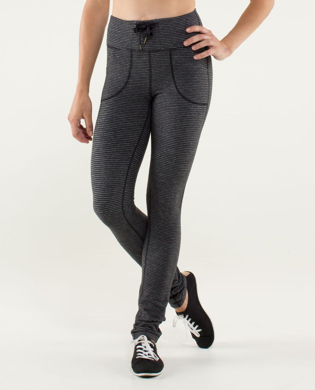 Lululemon Skinny Will Pant *Pique - Black / Deep Coal