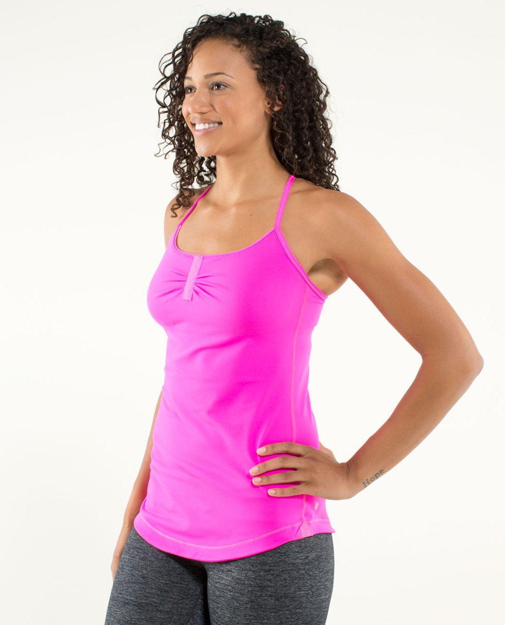 Lululemon Atma Tank - Raspberry Glo Light - lulu fanatics