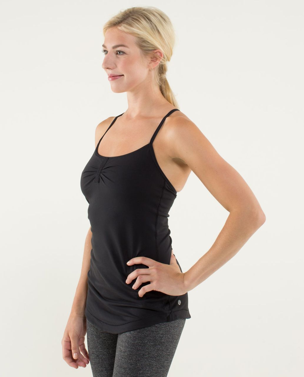 Lululemon Scoop Neck Tank (First Release) - Black - lulu fanatics