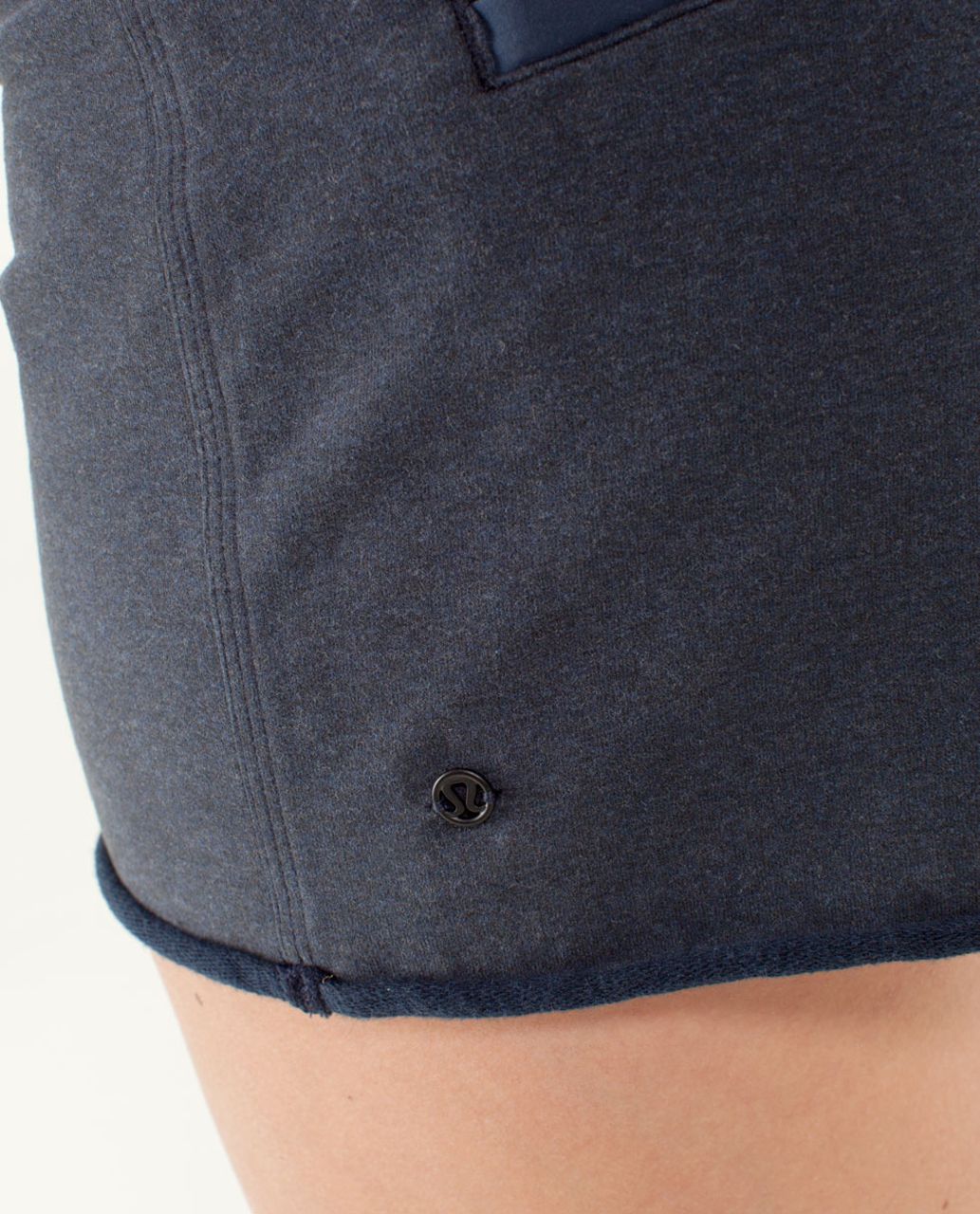 Lululemon Blissed Out Short II - Heathered Inkwell / Inkwell / Inkwell