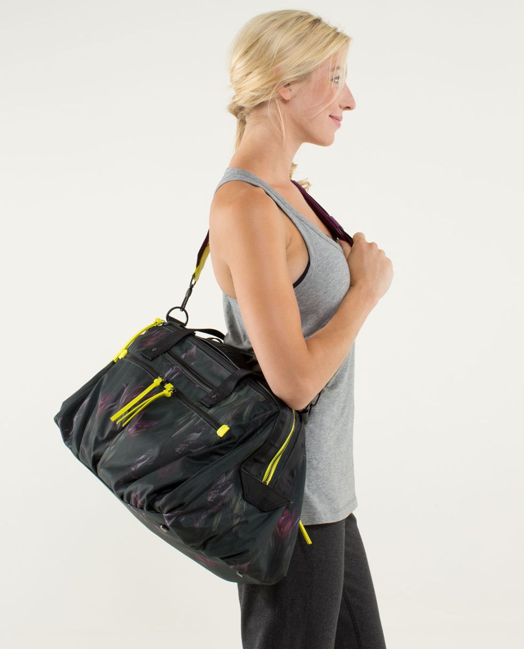 Lululemon Work It Out Duffel - Midnight Iris Multi