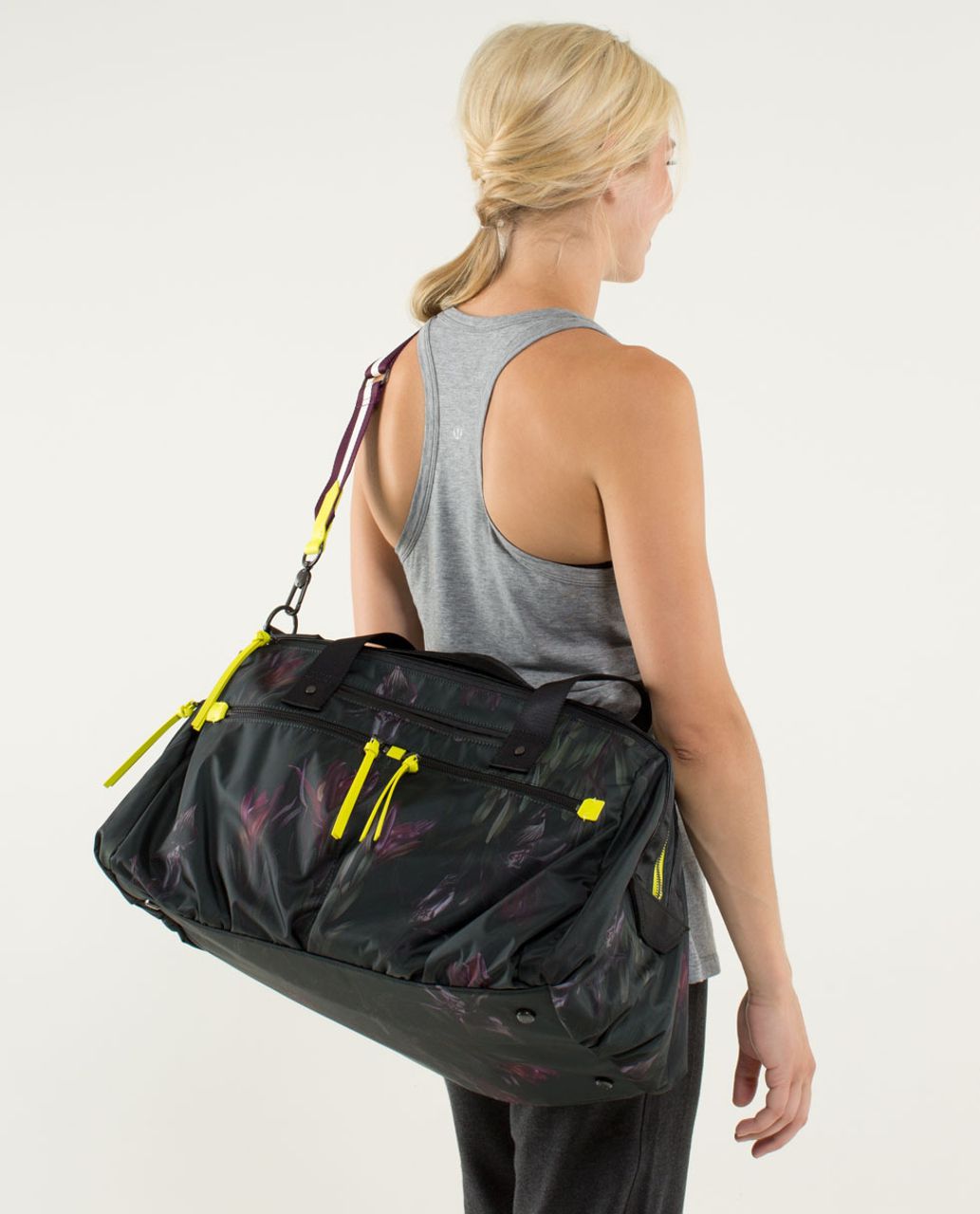 Lululemon Work It Out Duffel - Midnight Iris Multi